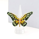 CRYSTAL PAVE BUTTERFLY STRETCH RING