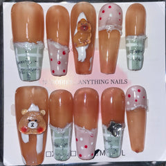 SIZE MEDIUM LONG COFFIN 045