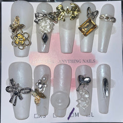 SIZE MEDIUM LONG COFFIN 047