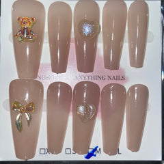 SIZE MEDIUM LONG COFFIN 095