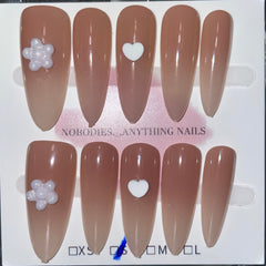 SIZE SMALL LONG ALMOND 038