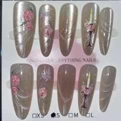 SIZE SMALL LONG ALMOND 043