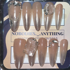 SIZE SMALL LONG ALMOND 079