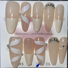 SIZE MEDIUM LONG ALMOND 077