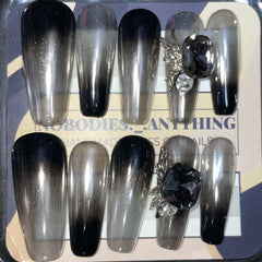 SIZE MEDIUM LONG COFFIN 006