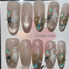 SIZE MEDIUM LONG OVAL 044