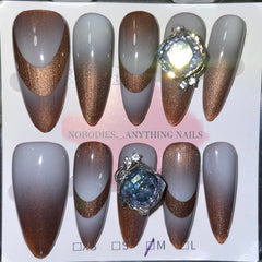 SIZE MEDIUM LONG ALMOND 010