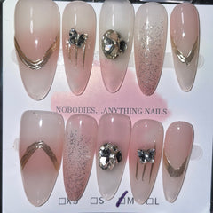 SIZE MEDIUM LONG ALMOND 045