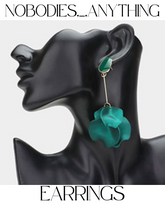 PETAL DROPDOWN DANGLE EARRINGS