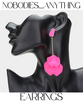 PETAL DROPDOWN DANGLE EARRINGS