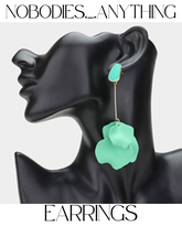 PETAL DROPDOWN DANGLE EARRINGS