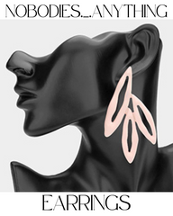 BOLD ABSTRACT GEOMETRIC DROP EARRINGS