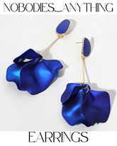PETAL DROPDOWN DANGLE EARRINGS