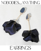 PETAL DROPDOWN DANGLE EARRINGS