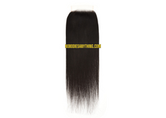 (12A) STRAIGHT 5X5 HD LACE CLOSURE