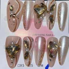 SIZE LARGE LONG ALMOND 002