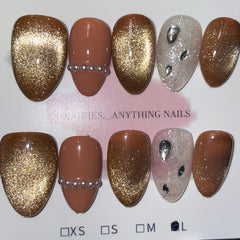 LG/ SHORT ALMOND 073