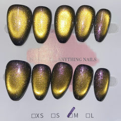 MED/ SHORT ALMOND 076