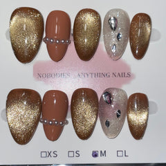 MED/ SHORT ALMOND 087