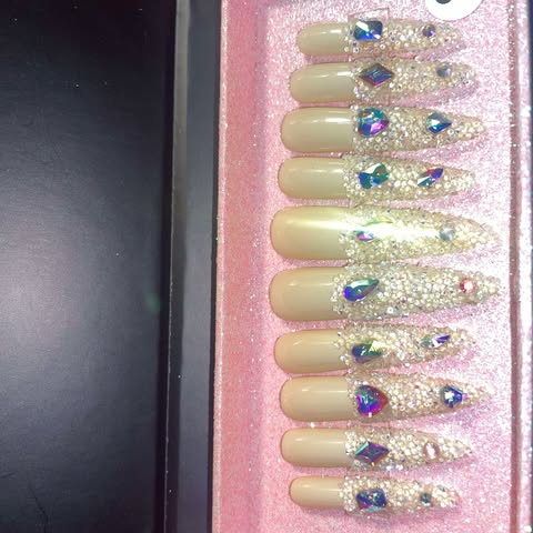 ACRYLIC PRESS ON NAILS (S30)