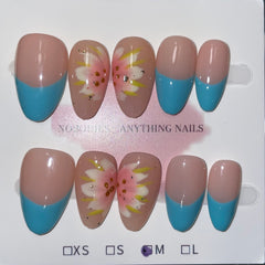 MED/ SHORT ALMOND 006