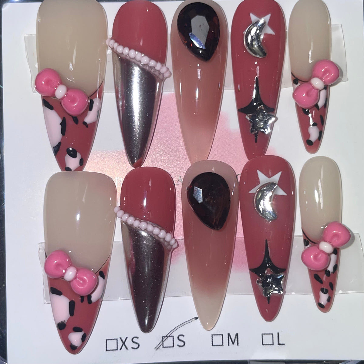 SIZE SMALL STILETTO  047