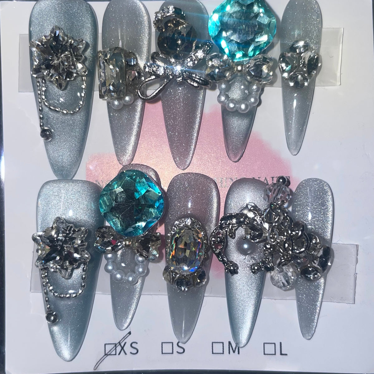 SIZE XSMALL MED STILETTO 019