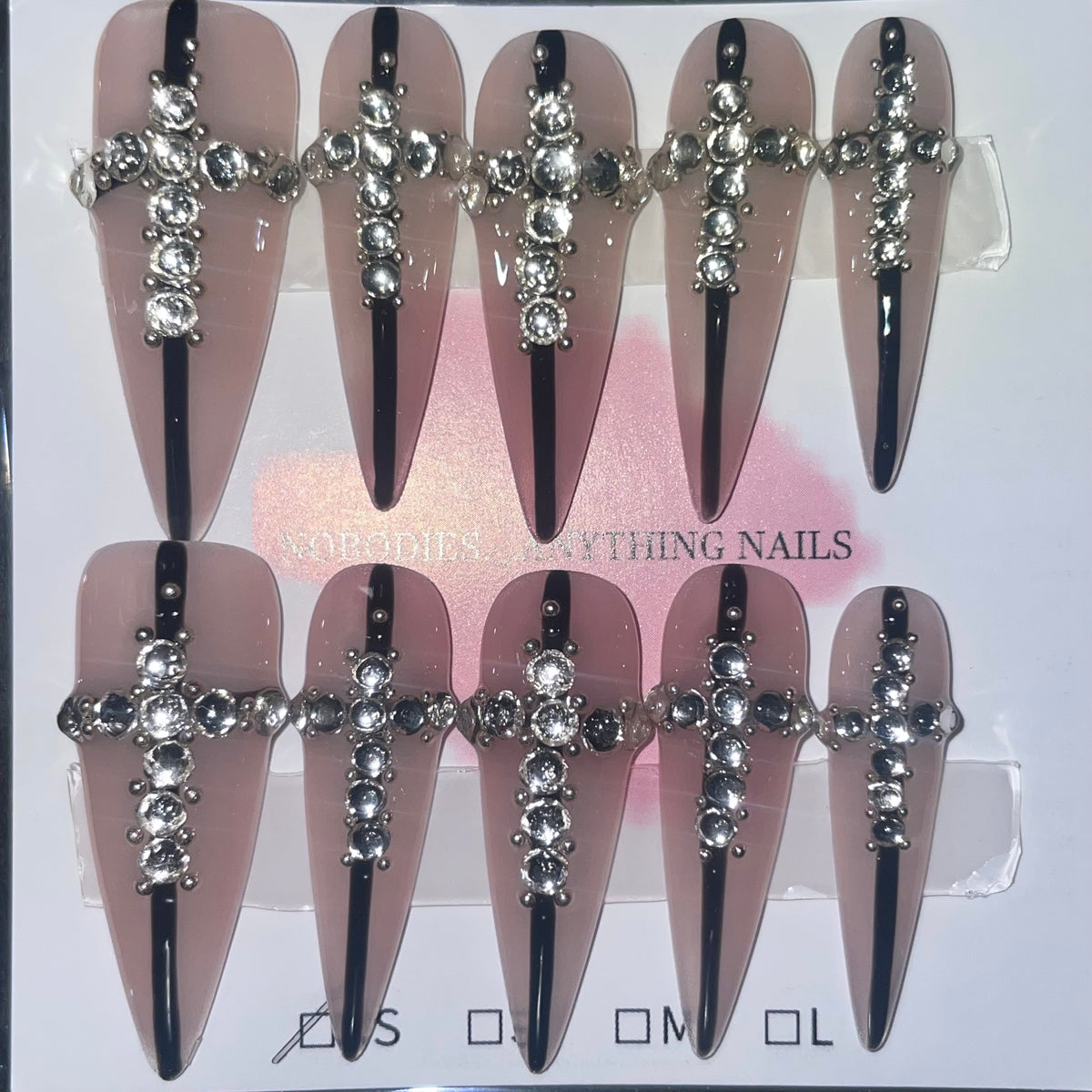 SIZE XSMALL MED STILETTO 004