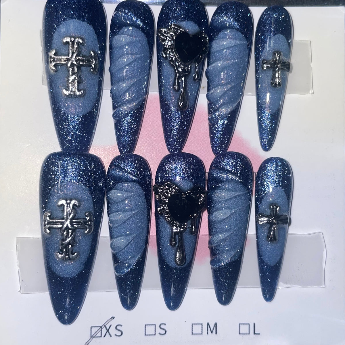 SIZE XSMALL MED STILETTO 022