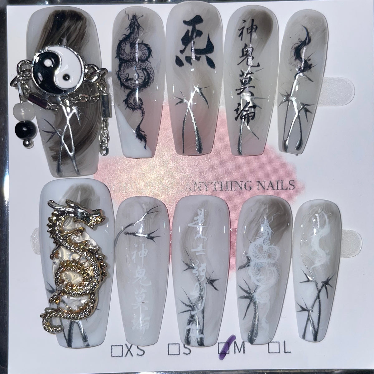 SIZE MEDIUM LONG COFFIN 025