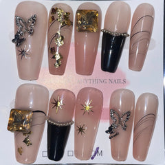 SIZE MEDIUM LONG COFFIN 035