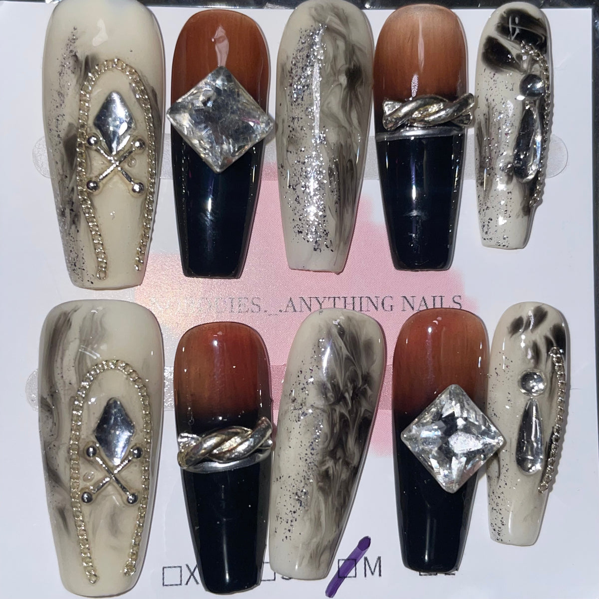 SIZE MEDIUM LONG COFFIN 038