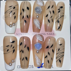 SIZE MEDIUM LONG COFFIN 052