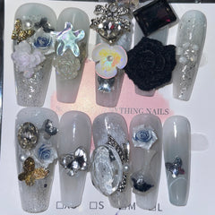 SIZE MEDIUM LONG COFFIN 072