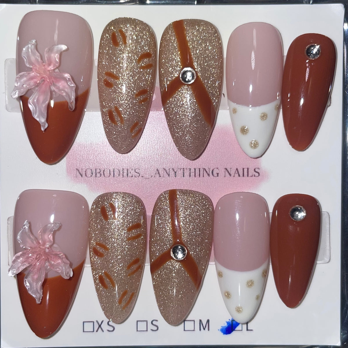 SIZE LARGE MED ALMOND 147
