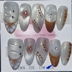 SIZE LARGE MED ALMOND 161