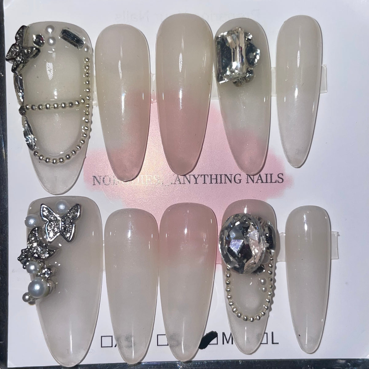 SIZE MEDIUM LONG ALMOND 069