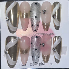 SIZE MEDIUM LONG ALMOND 065