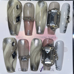 SIZE MEDIUM LONG COFFIN 078