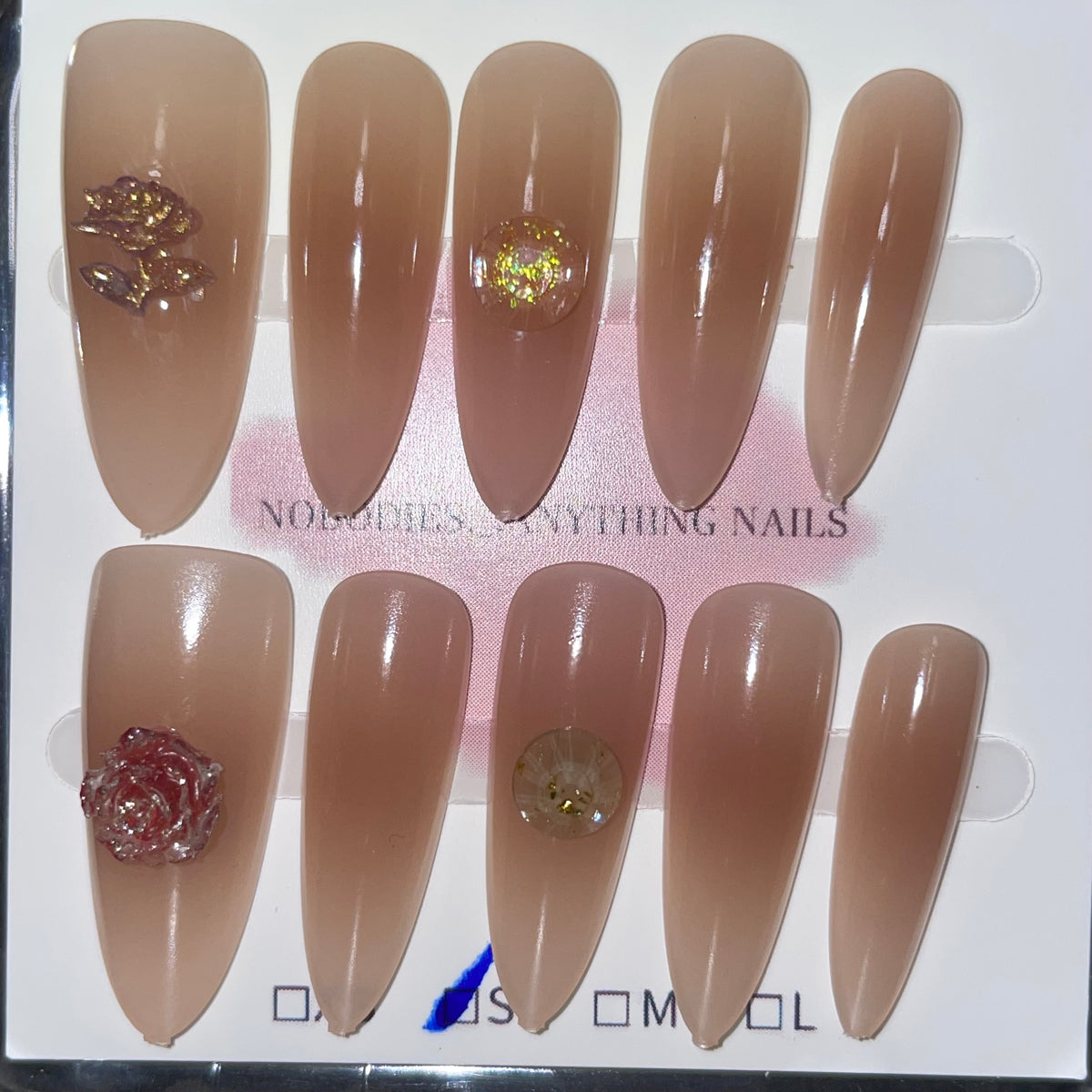 SIZE SMALL LONG ALMOND 005