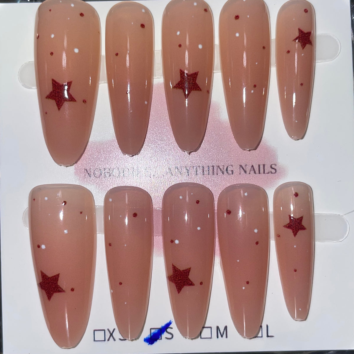 SIZE SMALL LONG ALMOND 054