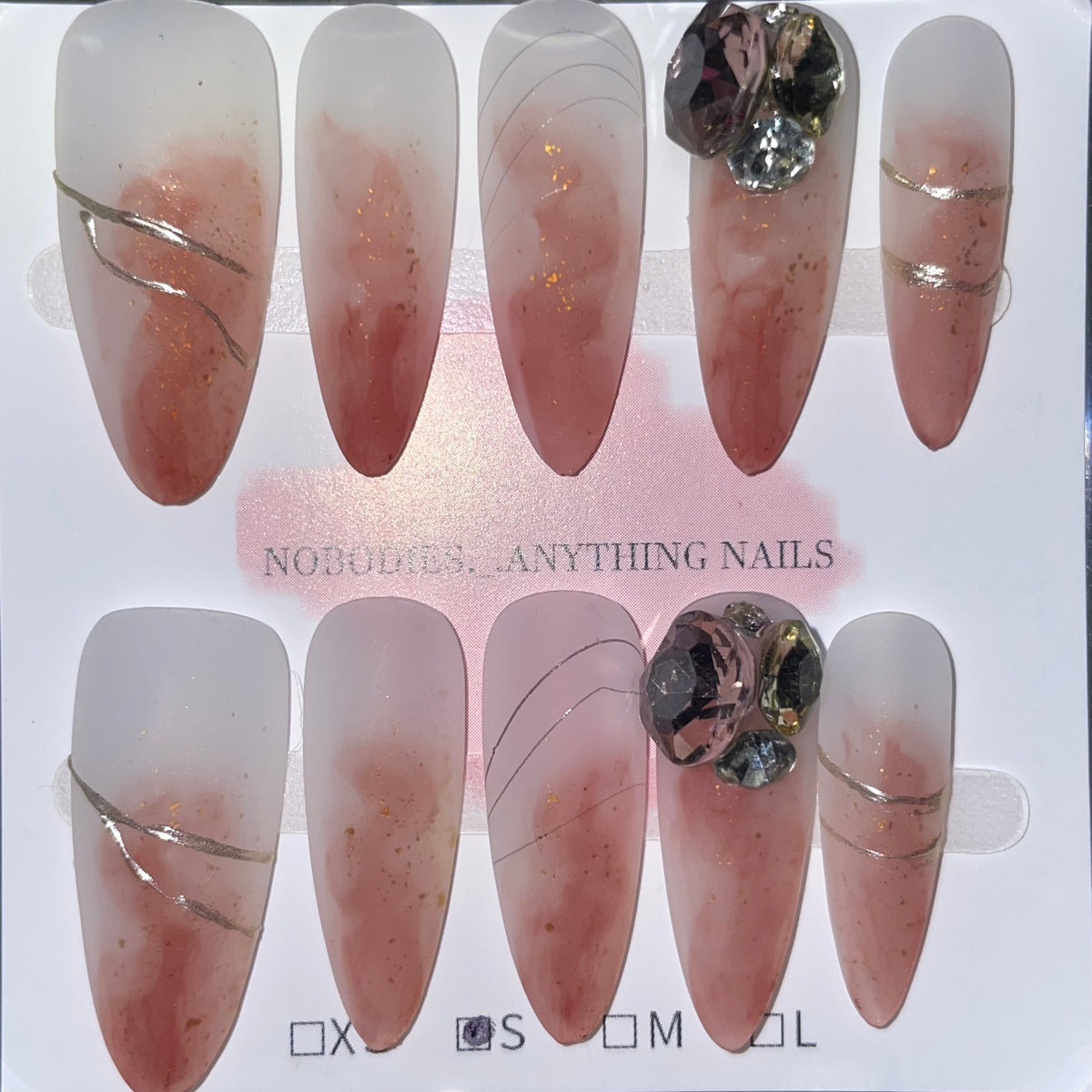SIZE SMALL LONG ALMOND 015