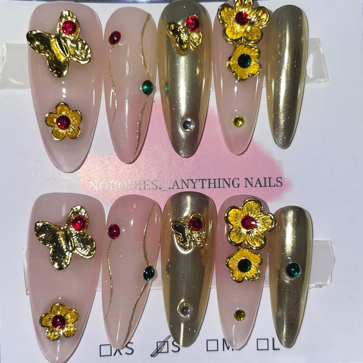 SIZE SMALL LONG ALMOND 001