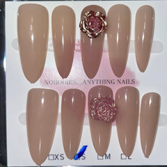 SIZE SMALL LONG ALMOND 027