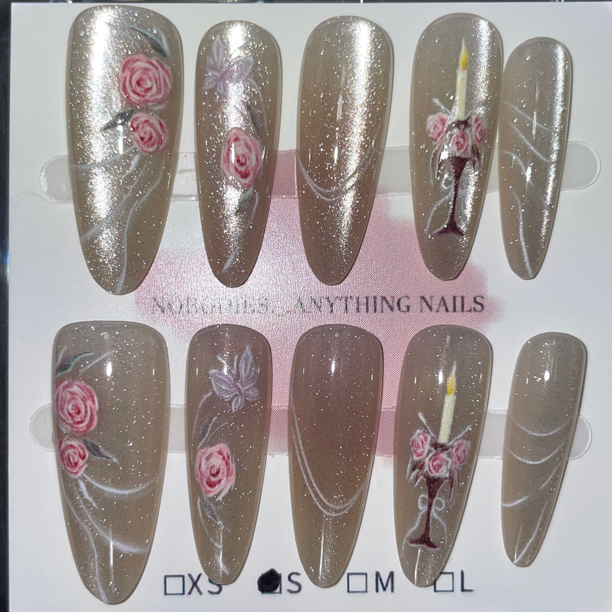 SIZE SMALL LONG ALMOND 043