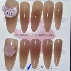SIZE SMALL LONG ALMOND 041