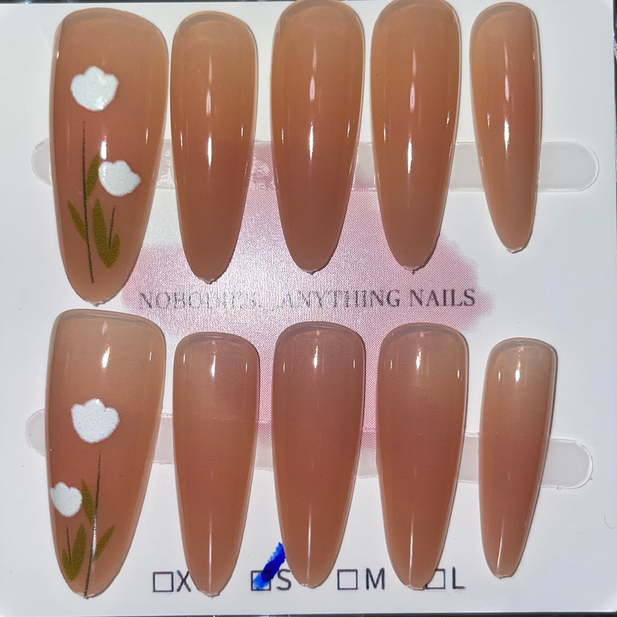 SIZE SMALL LONG ALMOND 057