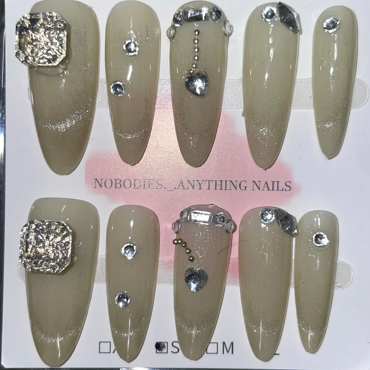 SIZE SMALL LONG ALMOND 072