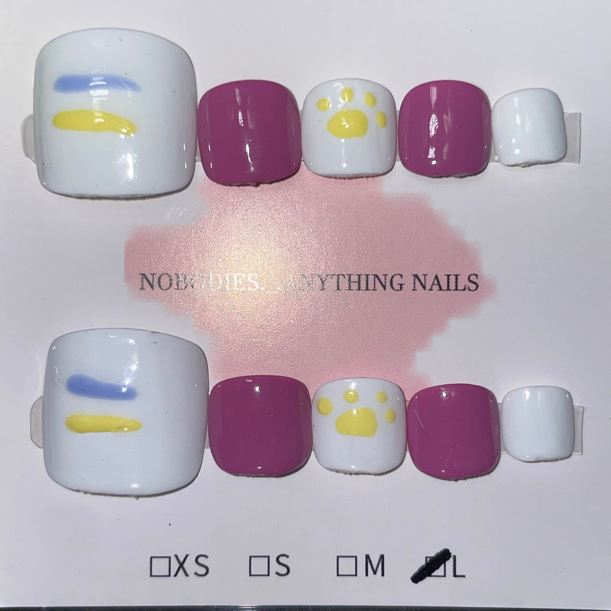 SIZE LARGE TOENAILS 002