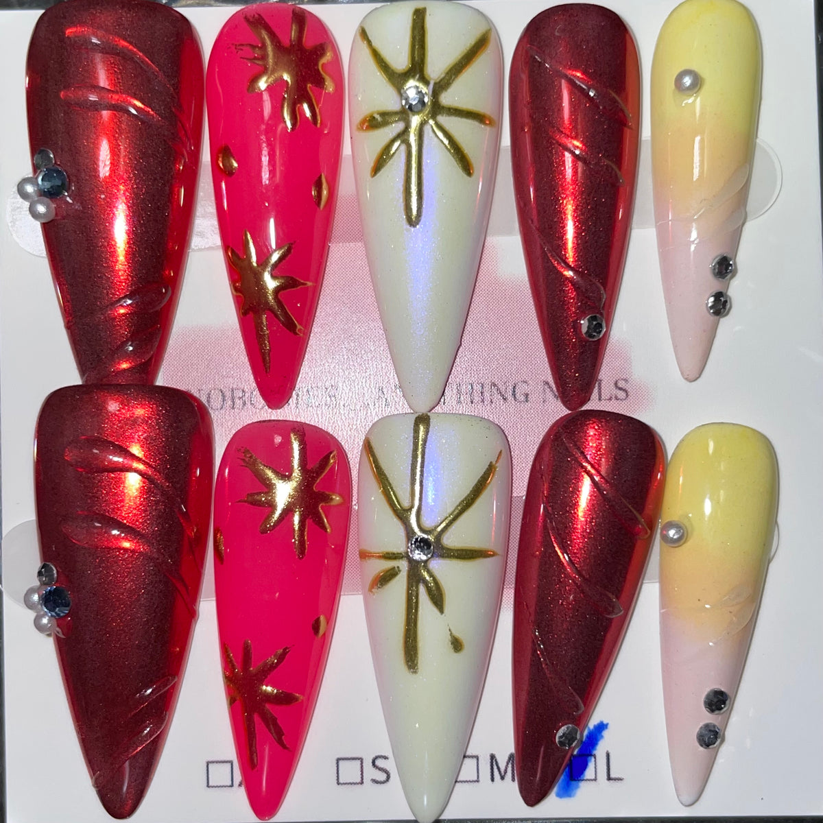SIZE LARGE MED STILETTOS 064